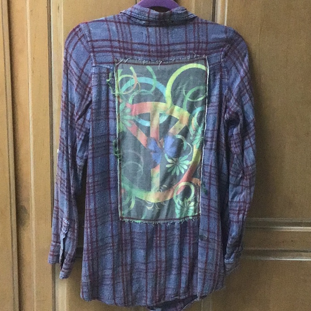 Nu Vintage flannel tunic